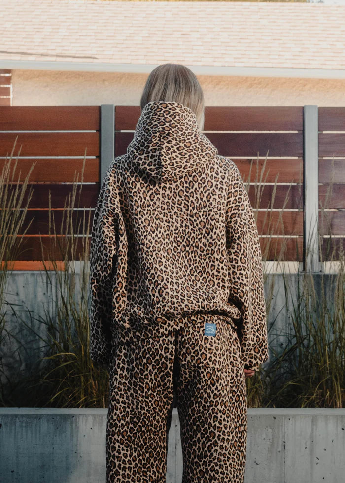 Leopard Oversized Hoodie